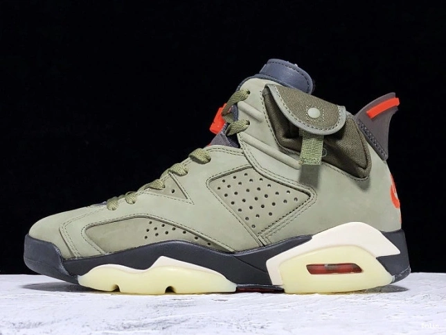 Bmlin Medium 6 Jordan Olive x Scott Air CN1084-200 Travis 0706